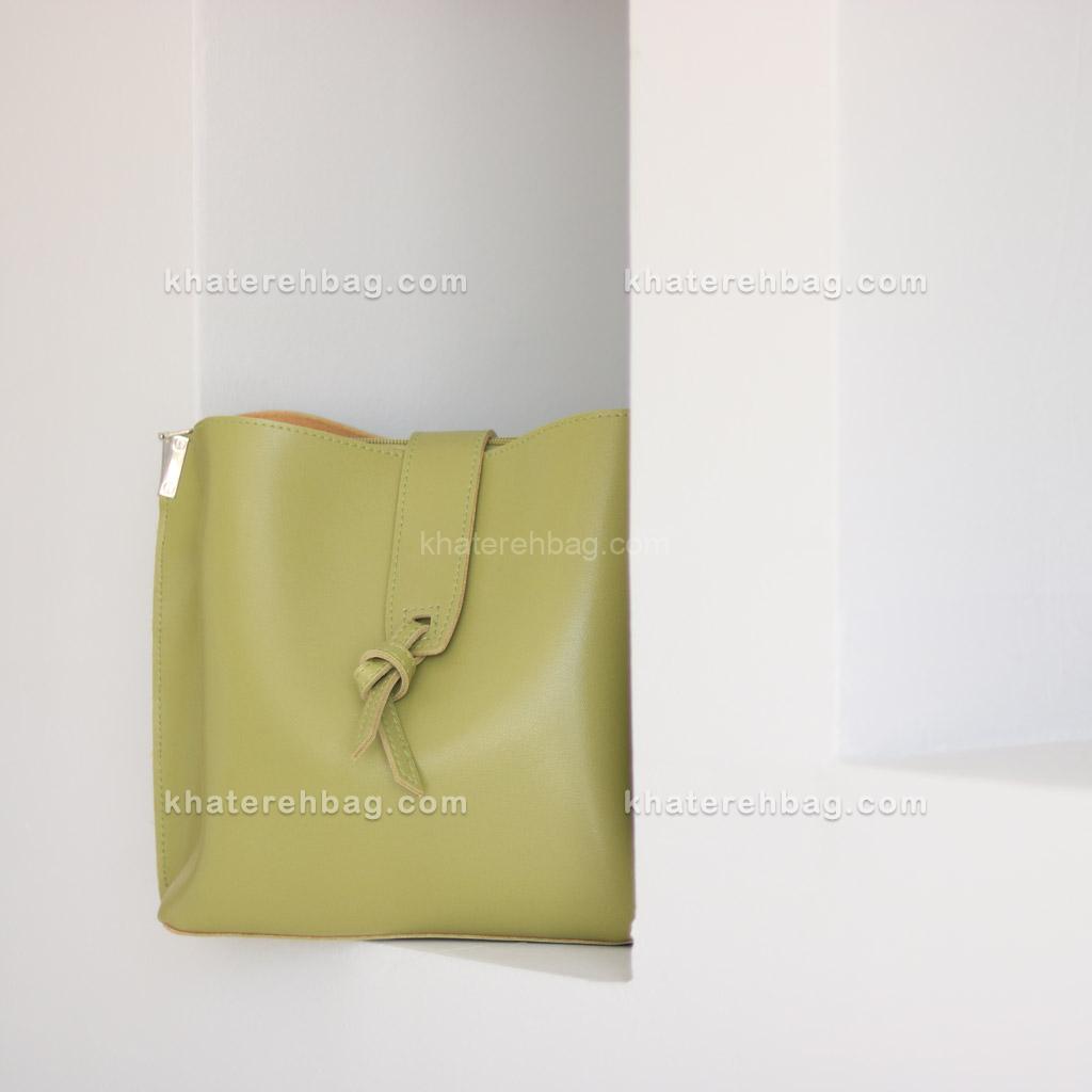 152 (1) کیف زنانه زبانه گره - کد : (23252) - تصویر 14