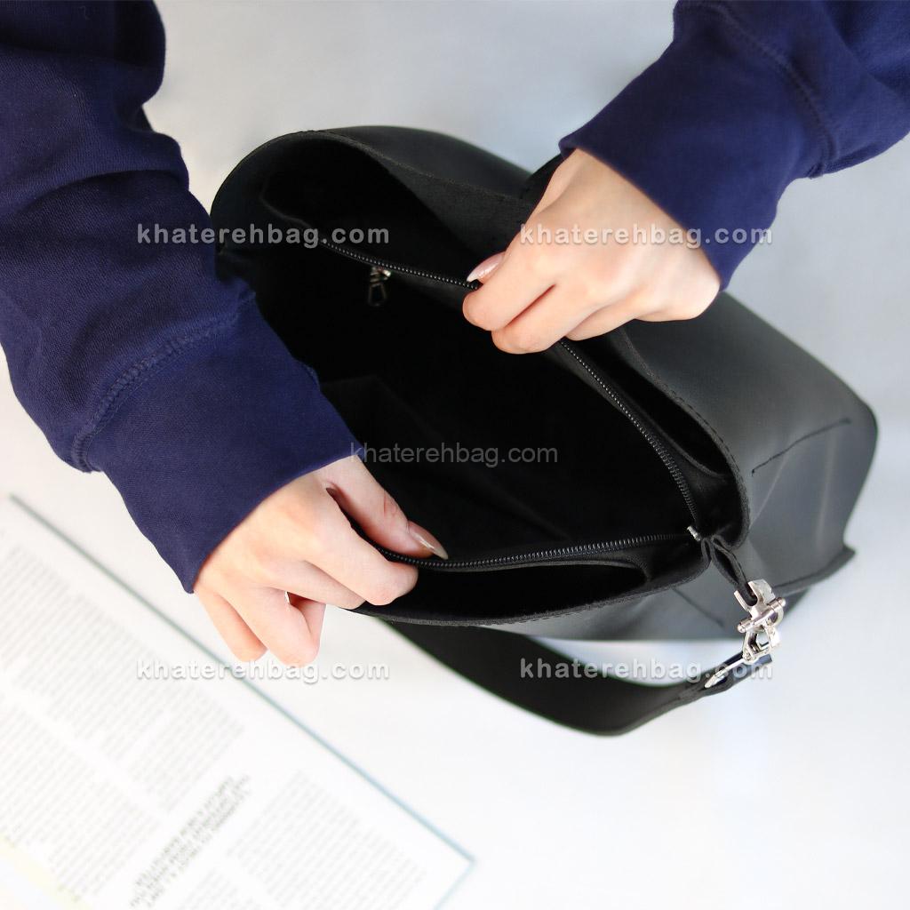 23252...... کیف زنانه زبانه گره - کد : (23252) - تصویر 4