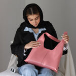 کیف دو لبه دوخت ساده - کد : (25479) - تصویر 5