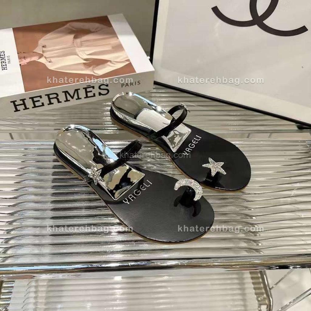 23429.. صندل طرح ماه و ستاره - کد (23429) - تصویر 3