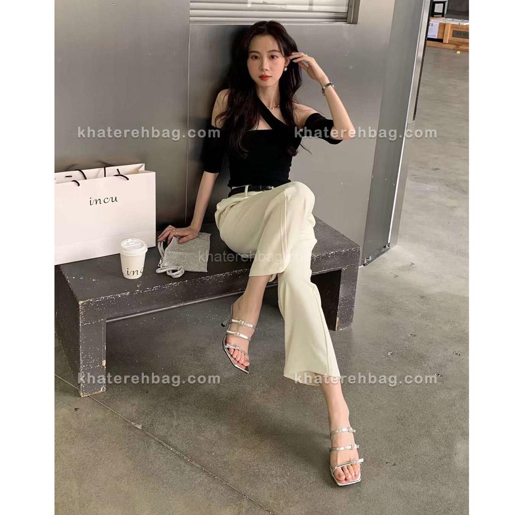 23488.... صندل پاشنه دار ساده - کد (23487) - تصویر 9