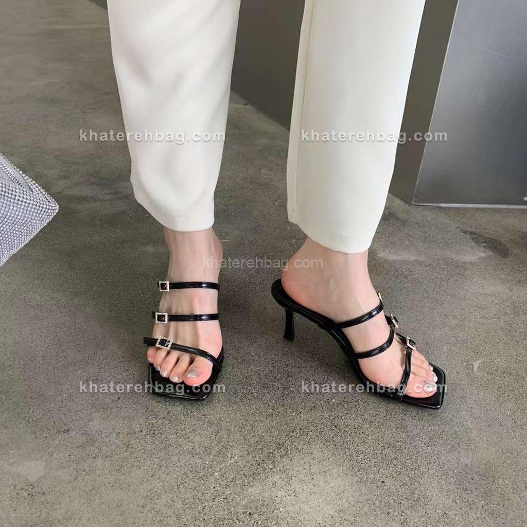 23490.... صندل پاشنه دار ساده - کد (23487) - تصویر 12