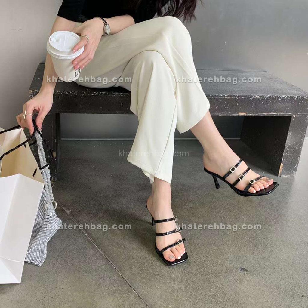 23491 صندل پاشنه دار ساده - کد (23487) - تصویر 16