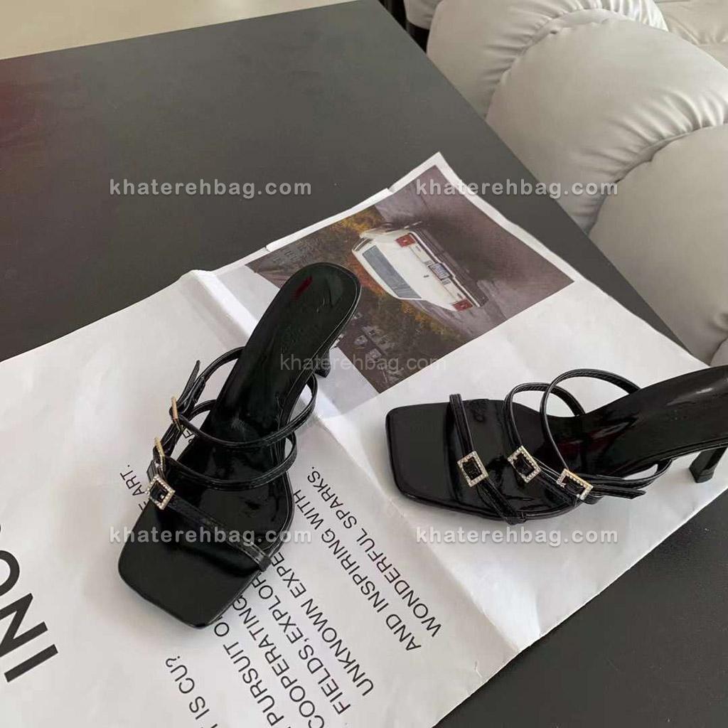 23491.. صندل پاشنه دار ساده - کد (23487) - تصویر 15