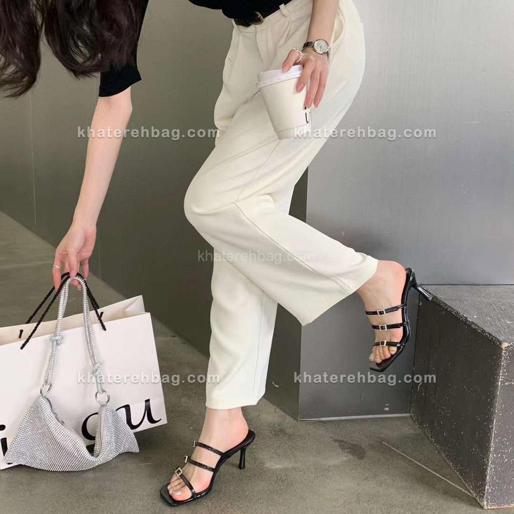 23492.... صندل پاشنه دار ساده - کد (23487) - تصویر 1