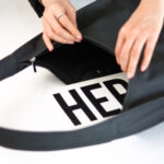 کیف بند پهن گاندوزی میکانوس - کد : (25237) - تصویر 3