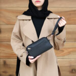 کیف سه زیپ ساده - کد : (25247)