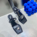 صندل پاشنه دار ساده - کد (25312) - تصویر 12