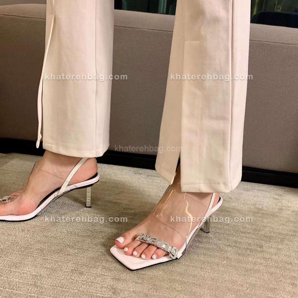 25315... صندل پاشنه دار ساده - کد (25312) - تصویر 7