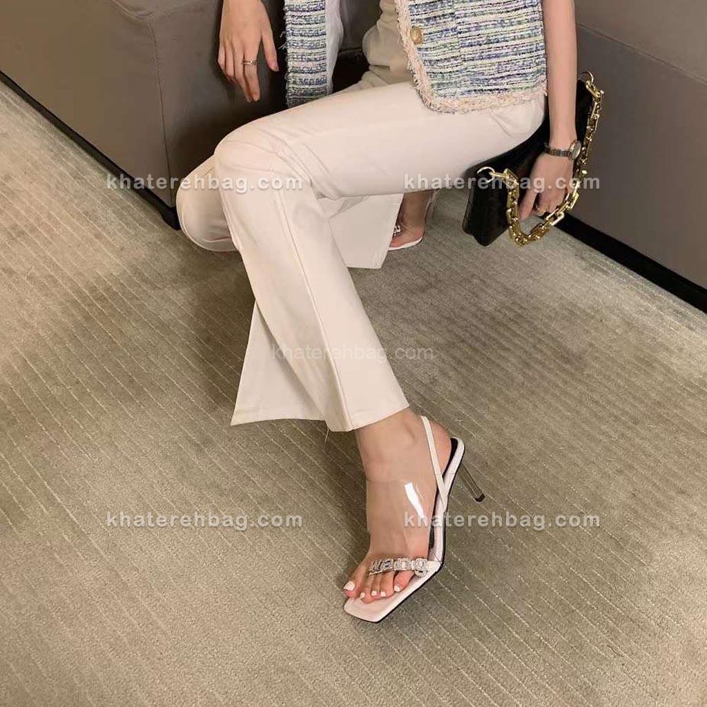 25317 صندل پاشنه دار ساده - کد (25312) - تصویر 17