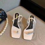 صندل پاشنه دار ساده - کد (25312) - تصویر 16