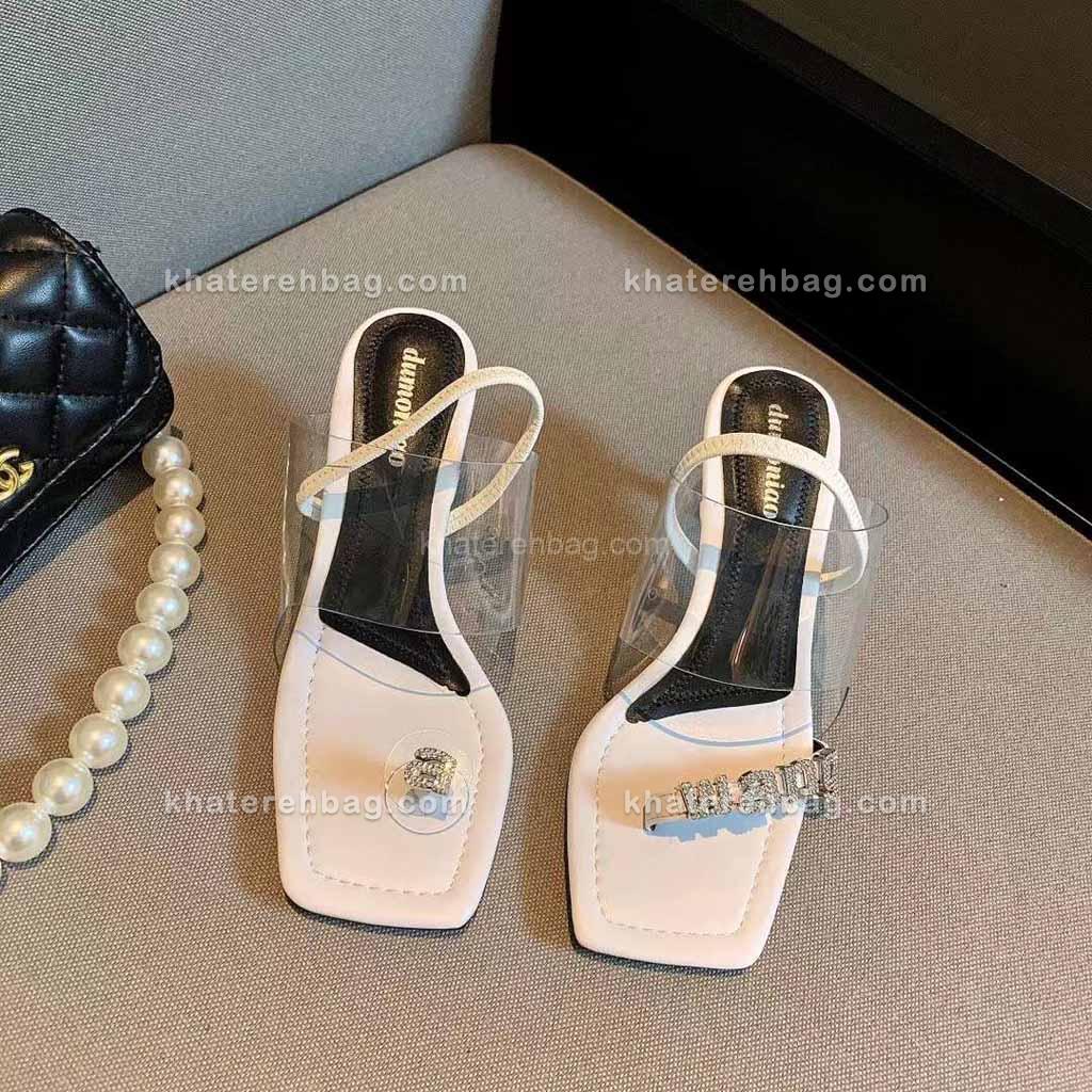 25317...... صندل پاشنه دار ساده - کد (25312) - تصویر 16