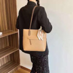 کیف زنانه ساده - کد : (25499) - تصویر 5