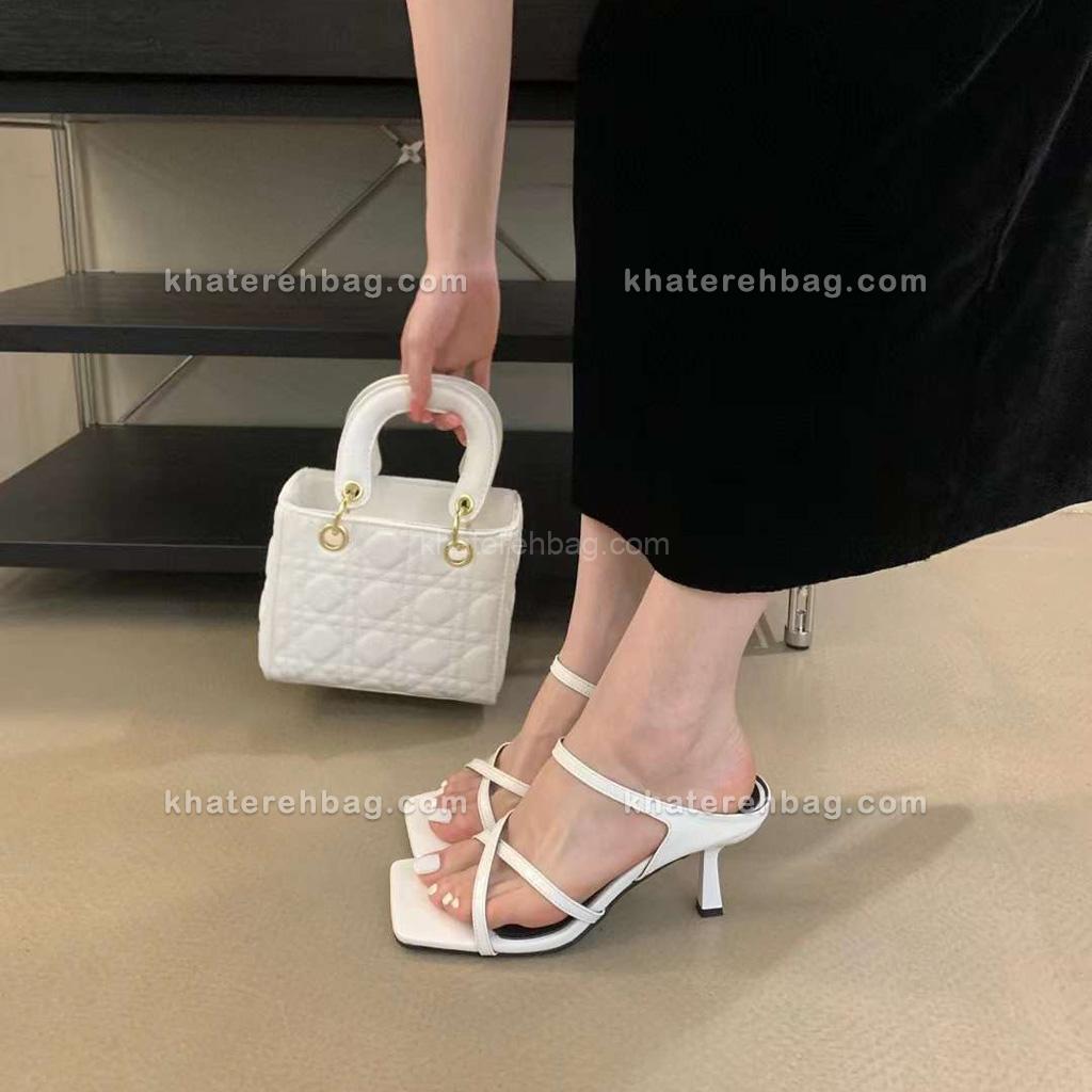 25589.. صندل ساده پاشنه دار - کد : (25586) - تصویر 7