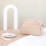 کیف نیم گرد دوخت لوزی - کد : (25679) - تصویر 8