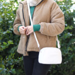 کیف نیم گرد دوخت لوزی - کد : (25679) - تصویر 7