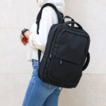 کوله پشتی دو دسته زیپ چاک دار - کد : (26144) - تصویر 7