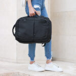 کوله پشتی دو دسته زیپ چاک دار - کد : (26144) - تصویر 2