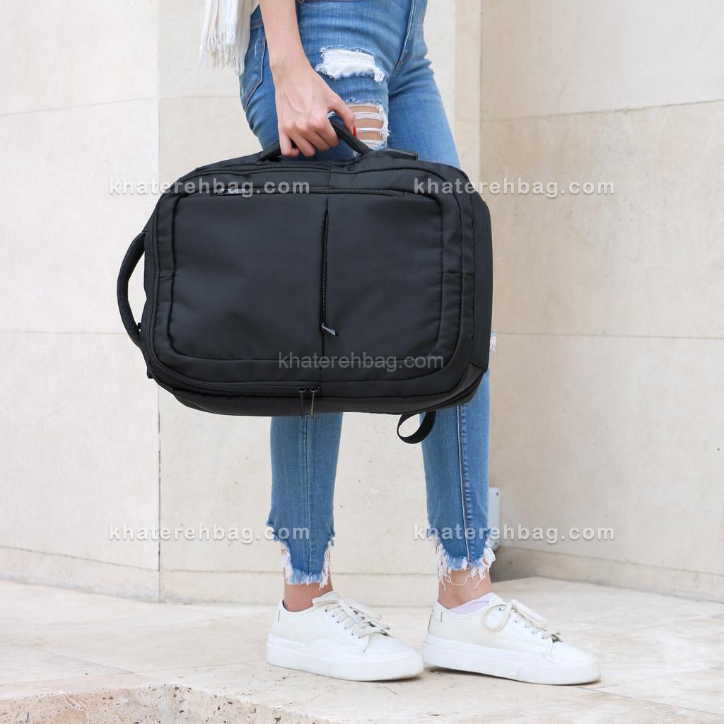 Untitled-193 کوله پشتی دو دسته زیپ چاک دار - کد : (26144) - تصویر 2