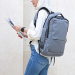 کوله پشتی دو دسته زیپ چاک دار - کد : (26144)