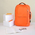 کوله پشتی دو دسته زیپ چاک دار - کد : (27236) - تصویر 2