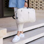 کوله پشتی دو دسته زیپ چاک دار - کد : (27236) - تصویر 3