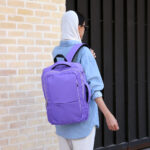 کوله پشتی دو دسته زیپ چاک دار - کد : (27236) - تصویر 8