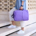 کوله پشتی دو دسته زیپ چاک دار - کد : (27236) - تصویر 9