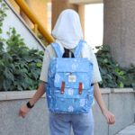 کوله پشتی مارک درخت طرح دار - کد : (27137) - تصویر 3