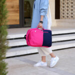 کوله پشتی دو دسته زیپ چاک دار - کد : (27239) - تصویر 6