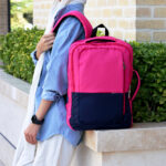 کوله پشتی دو دسته زیپ چاک دار - کد : (27239) - تصویر 7