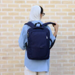 کوله پشتی دو دسته زیپ چاک دار - کد : (27236) - تصویر 12