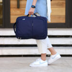 کوله پشتی دو دسته زیپ چاک دار - کد : (27236) - تصویر 14