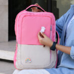 کوله پشتی دو دسته زیپ چاک دار - کد : (27239) - تصویر 11