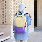 کوله پشتی دو دسته زیپ چاک دار - کد : (27239) - تصویر 14