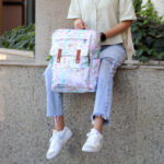 کوله پشتی مارک درخت طرح دار - کد : (27137) - تصویر 5