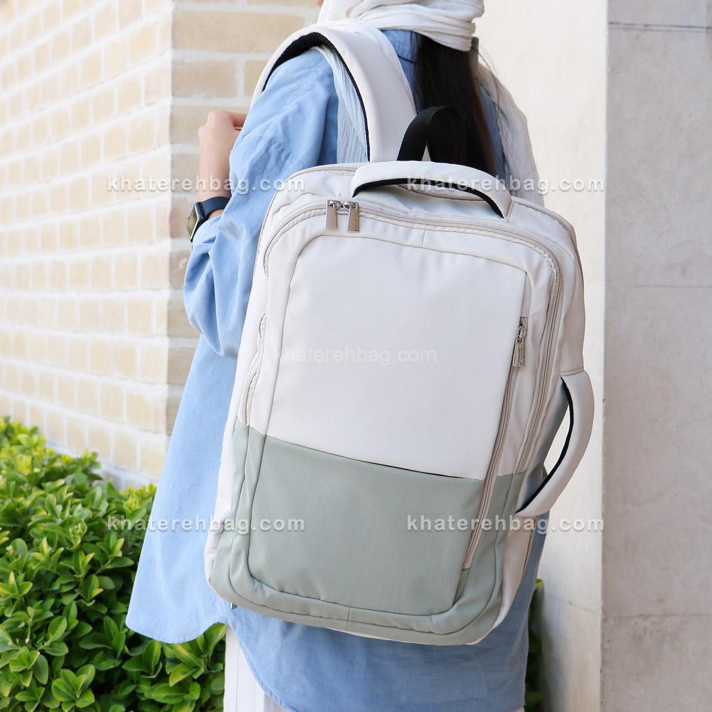 Untitled-80 کوله پشتی دو دسته زیپ چاک دار - کد : (27239) - تصویر 1