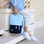 کوله پشتی دو دسته زیپ چاک دار - کد : (27239) - تصویر 20