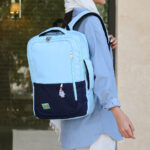 کوله پشتی دو دسته زیپ چاک دار - کد : (27239) - تصویر 21